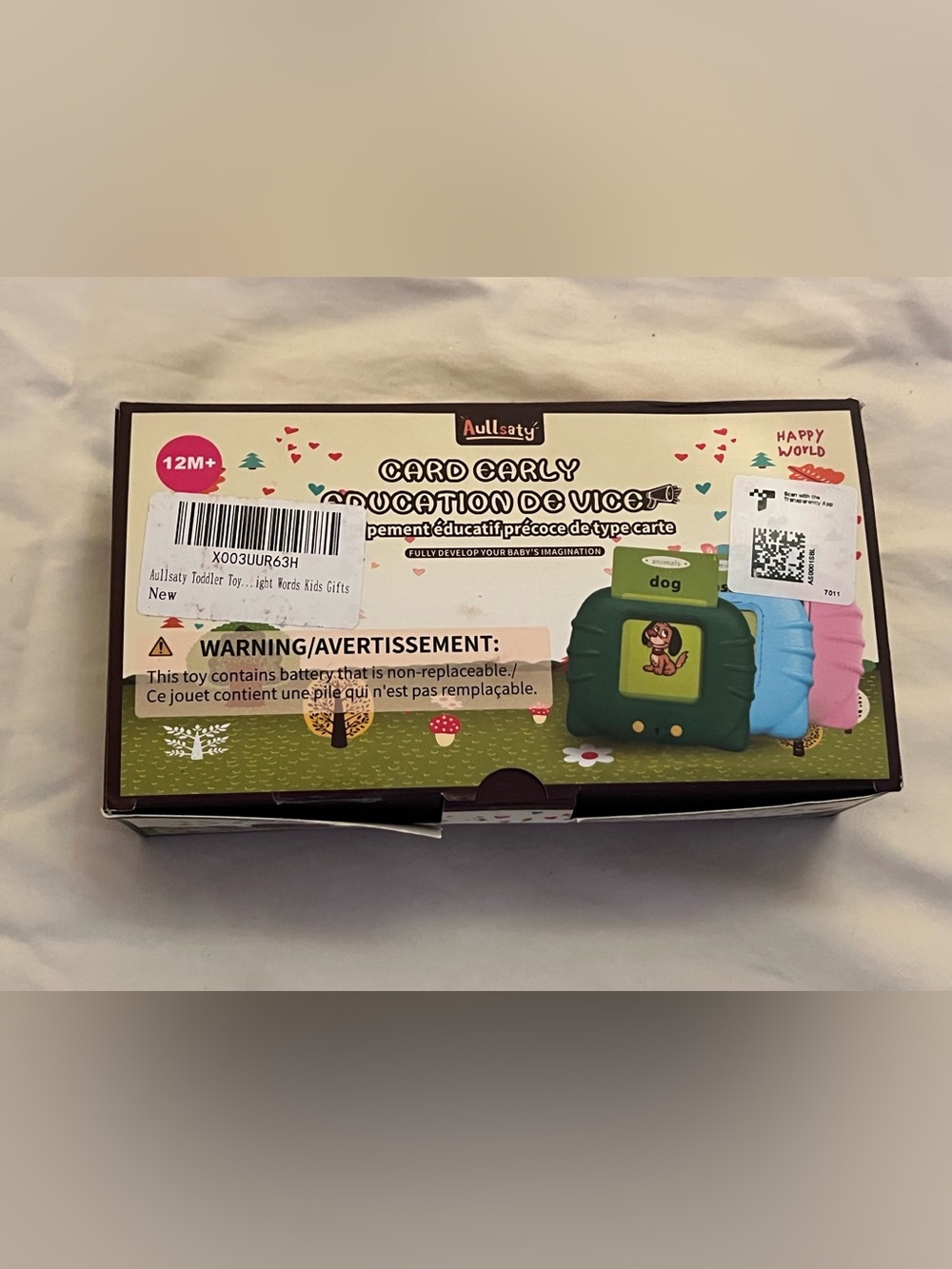 Aullsaty Card Early Education Device Learning Toy